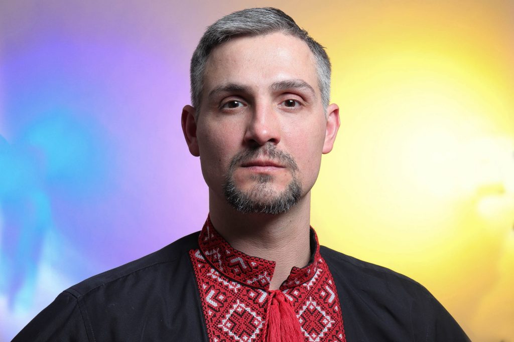 A portrait of Andrey Demeshchuk
