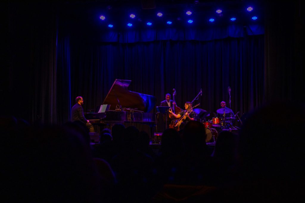 Jocelyn Gould Quartet performing at the West End Cultural Centre.