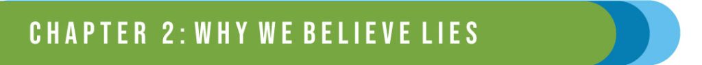 "Chapter 2: Why We Believe Lies"