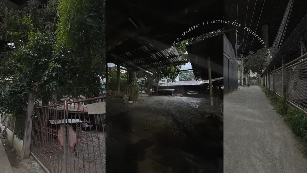 A collage photo of John's hometown in Santiago City, Isabela, Philippines.