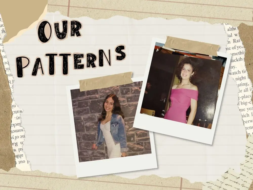 Side by side photo of Marcia and Gabby